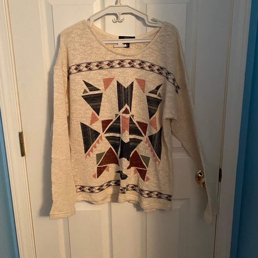 Geometric sweater